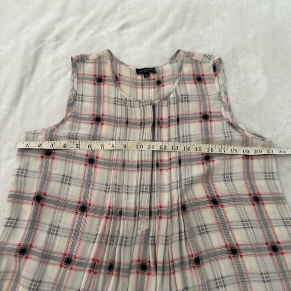 The Limited Mini Dress Tunic Large Plaid 90s Preppy Festive Work Office Cute - Picture 10 of 16